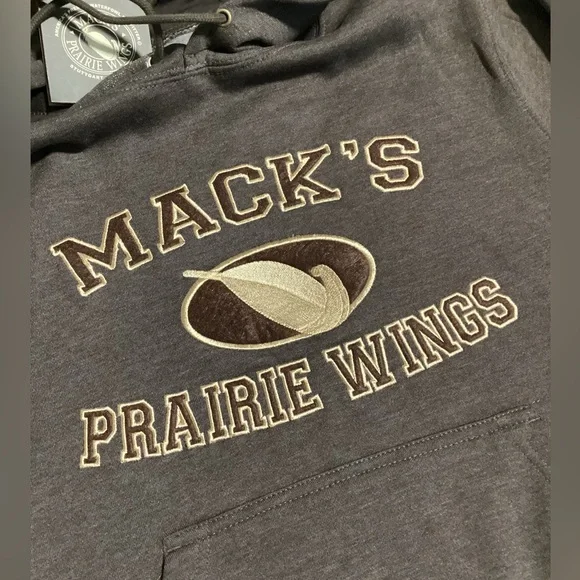 Sweater Mack’s Prairie Wing Men’s Size S Gray Fall Winter Pullover Pocket